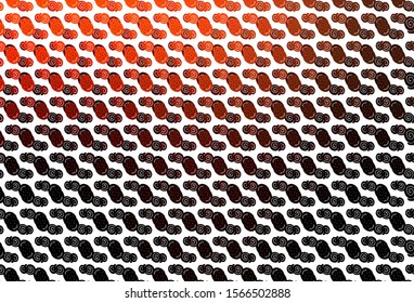 Light Red vector backdrop with bent lines. Creative illustration in halftone marble style with gradient. Marble style for your business design.