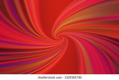 Light Red vector backdrop with curved lines. A shining illustration, which consists of curved lines. Brand new design for your ads, poster, banner.