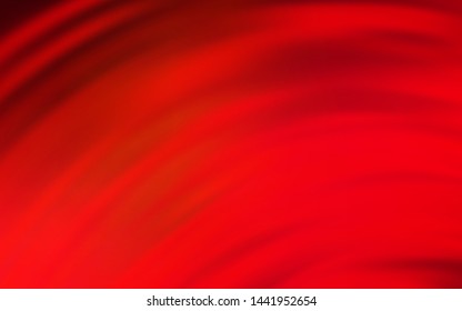 Light Red vector backdrop with curved lines. Brand new colorful illustration in simple style. Template for cell phone screens.