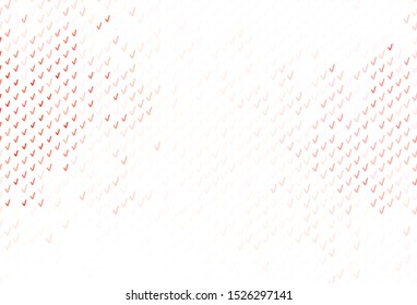 Light Red vector backdrop with curved lines. A completely new colorful illustration in simple style. A completely new template for your design.