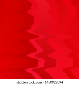 Light Red vector backdrop with curves. Illustration in halftone style with gradient curves. Template for your UI design.