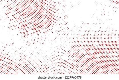 Light Red vector backdrop with dots. Blurred bubbles on abstract background with colorful gradient. Template for your brand book.