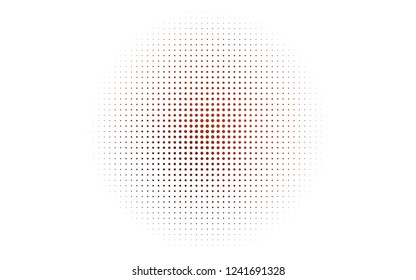 Light Red vector backdrop with dots. Blurred bubbles on abstract background with colorful gradient. Pattern for beautiful websites.