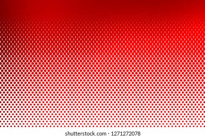 Light Red vector backdrop with dots. Blurred bubbles on abstract background with colorful gradient. Design for posters, banners.