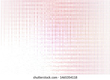 Light Red vector backdrop with dots. Modern abstract illustration with colorful water drops. Pattern for beautiful websites.