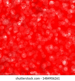 Light Red vector backdrop with dots. Abstract decorative design in gradient style with bubbles. New template for a brand book.