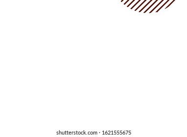 Light Red vector backdrop with dots. Abstract illustration with colored bubbles in nature style. Pattern for ads, leaflets.