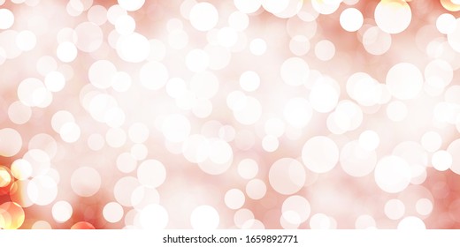 Light Red vector backdrop with dots. Illustration with set of shining colorful abstract spheres. Design for your commercials.