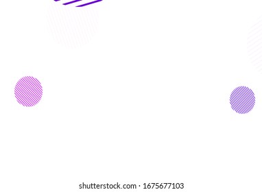 Light Red vector backdrop with dots. Modern abstract illustration with colorful water drops. Pattern for ads, leaflets.