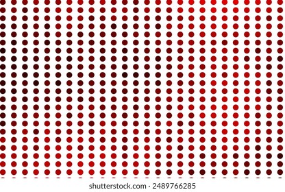 Light Red vector backdrop with dots. Beautiful colored illustration with blurred circles in nature style. Pattern for beautiful websites.