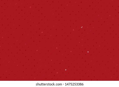 Light Red vector backdrop with english symbols. Colored alphabet signs with gradient on white background. Template for lettering, typography.
