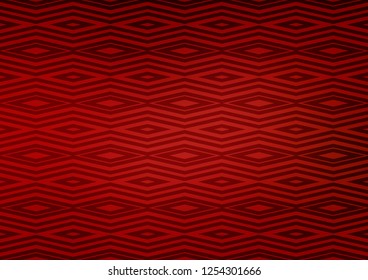 Light Red vector backdrop with lines, cubes. Colorful lines, squares on abstract background with gradient. Backdrop for TV commercials.