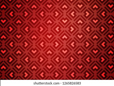Light Red vector backdrop with long lines. Shining colored illustration with narrow lines. Backdrop for TV commercials.