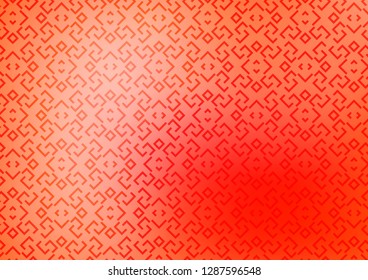 Light Red vector backdrop with long lines. Shining colored illustration with narrow lines. Pattern for ads, posters, banners.