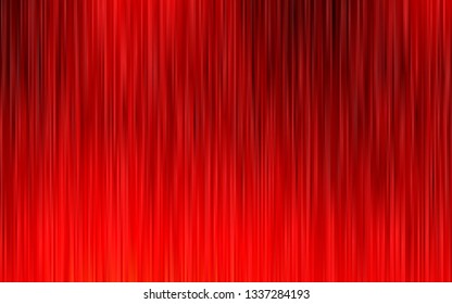 Light Red vector backdrop with long lines. Modern geometrical abstract illustration with staves. Best design for your ad, poster, banner.