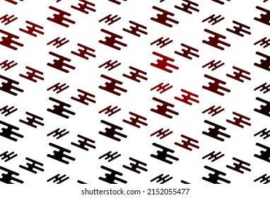 Light Red vector backdrop with long lines. Lines on blurred abstract background with gradient. Smart design for your business advert.