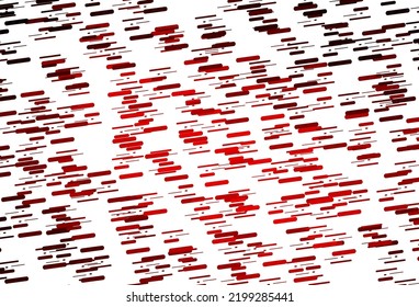 Light Red vector backdrop with long lines. Modern geometrical abstract illustration with staves. Best design for your ad, poster, banner.