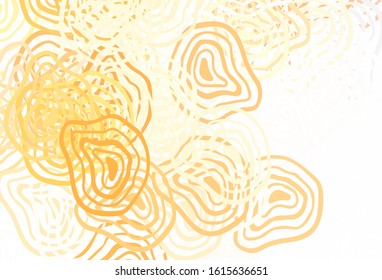 Light Red vector backdrop with memphis shapes. Decorative design in abstract style with random forms. Simple design for your web site.