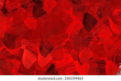 Light Red vector backdrop with memphis shapes. Simple colorful illustration with abstract gradient shapes. Elegant design for wallpapers.