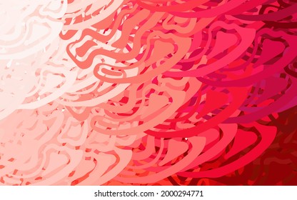 Light Red vector backdrop with polygonal shapes. Modern abstract illustration with colorful random forms. Elegant design for wallpapers.