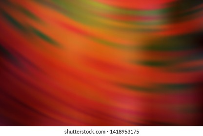 Light Red vector backdrop with wry lines. Shining colorful illustration in simple style. Abstract style for your business design.