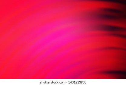 Light Red vector backdrop with wry lines. Colorful illustration in simple style with gradient. A new texture for your  ad, booklets, leaflets.