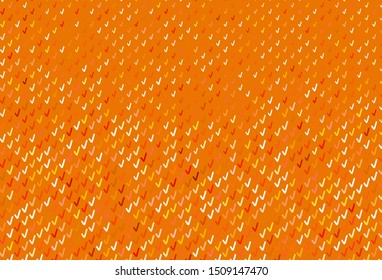 Light Red vector backdrop with wry lines. Colorful illustration in abstract style with gradient. Brand new design for your ads, poster, banner.