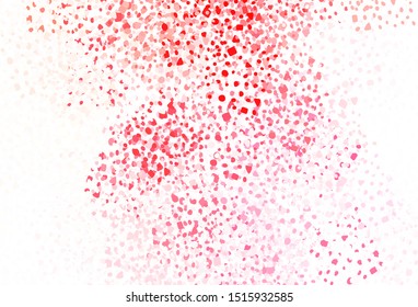 Light Red vector background with abstract shapes. Illustration with colorful gradient shapes in abstract style. Modern design for your business card.