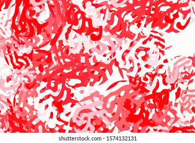 Light Red vector background with abstract shapes. Simple colorful illustration with abstract gradient shapes. Background for a cell phone.