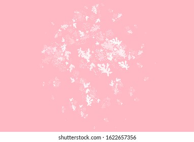Light Red vector background with abstract shapes. Simple colorful illustration with abstract gradient shapes. Background for a cell phone.