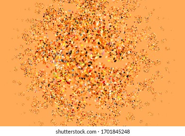 Light Red vector background with abstract shapes. Modern abstract illustration with colorful random forms. Modern design for your business card.