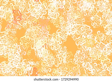 Light Red vector background with abstract shapes. Modern abstract illustration with colorful random forms. Elegant design for wallpapers.