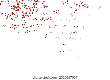 Light Red vector background with abstract forms. Simple colorful illustration with abstract gradient shapes. Simple design for your web site.