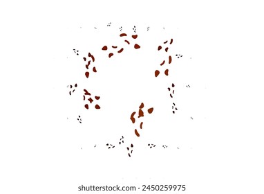 Light Red vector background with abstract forms. Decorative design in abstract style with random forms. Best smart design for your business.