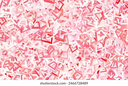 Light Red vector background with abstract shapes. Simple colorful illustration with abstract gradient shapes. Best smart design for your business.