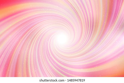 Light Red vector background with astronomical stars. Shining colored illustration with bright astronomical stars. Pattern for astrology websites.