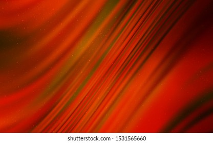 Light Red vector background with astronomical stars. Blurred decorative design in simple style with galaxy stars. Smart design for your business advert.