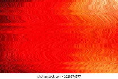 Light Red vector background with bent lines. Shining illustration, which consist of blurred lines, circles. Pattern for your business design.
