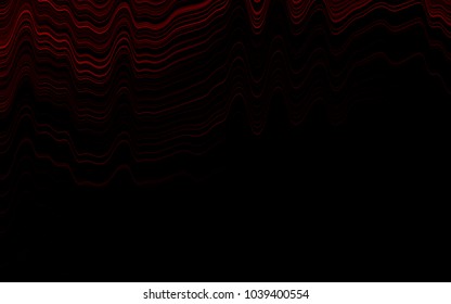 Light Red vector background with bent lines. A completely new color illustration in marble style. Textured wave pattern for backgrounds.
