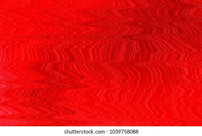 Light Red vector background with bent ribbons. Modern gradient abstract illustration with bandy lines. The elegant pattern for brand book.