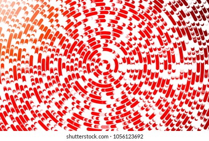 Light Red vector background with bent ribbons. Colorful abstract illustration with gradient lines. Marble design for your web site.