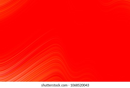 Light Red vector background with bent lines. A vague circumflex abstract illustration with gradient. New composition for your brand book.