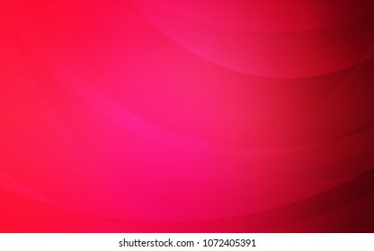 Light Red vector background with bent lines. Colorful illustration in abstract marble style with gradient. Pattern for your business design.