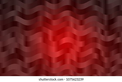 Light Red vector background with bent ribbons. An elegant bright illustration with gradient. Marble design for your web site.