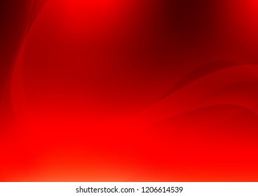 Light Red vector background with bent lines. A completely new color illustration in marble style. The elegant pattern for brand book.