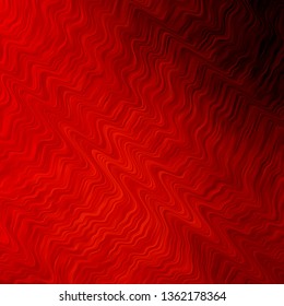 Light Red vector background with bent lines. Gradient illustration in simple style with bows. Best design for your posters, banners.