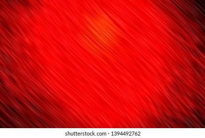 Light Red vector background with bent ribbons. Geometric illustration in marble style with gradient.  Textured wave pattern for backgrounds.