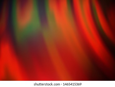 Light Red vector background with bent lines. Creative geometric illustration in marble style with gradient. The best blurred design for your business.