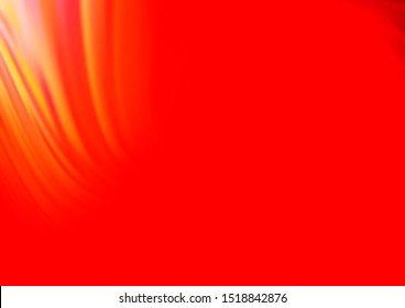 Light Red vector background with bent ribbons. Creative illustration in halftone marble style with gradient. Marble style for your business design.