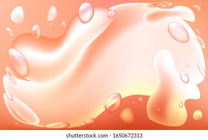 Light Red vector background with bent ribbons. Creative geometric illustration in memphis style with gradient. A new texture for your  ad, booklets, leaflets.